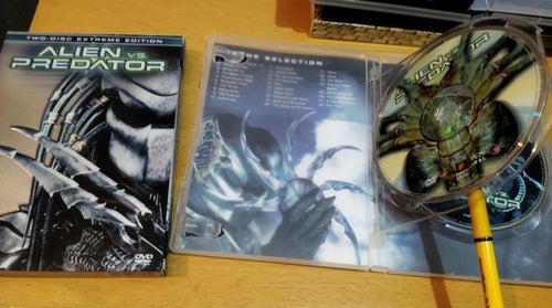 Alien VS. Predator 2-Disc. DVD box
