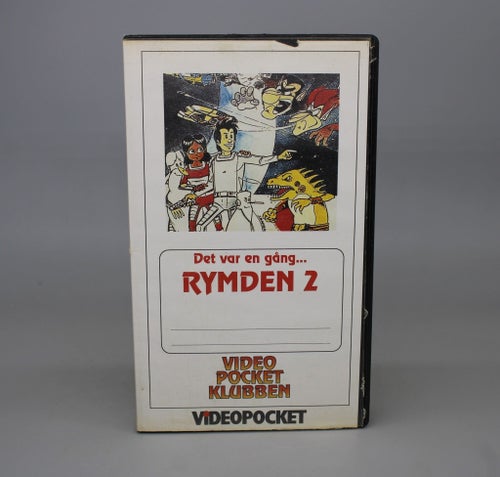 Det var en gång rymden 2 - Videopocket - Svenskt tal - VHS