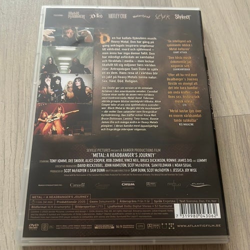 Metal: A Headbanger's Journey - DVD