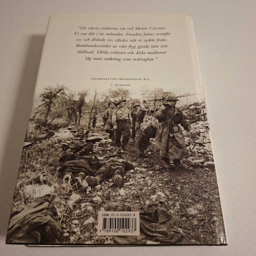 Slaget vid Monte Cassino - Matthew Parker (Inbunden, mkt fint skick)