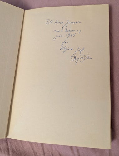 Agnes von Krusenstjerna och David Sprengel - Börje Teijler - signerad
