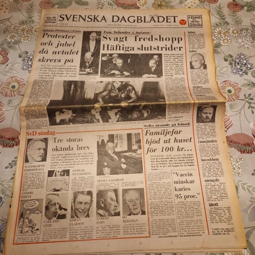 Svenska Dagbladet 28 januari 1973