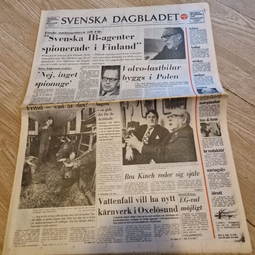 Svenska Dagbladet från 13 mars 1974
