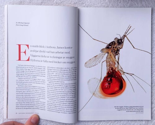 National geographic, 9/2016 – DNA-revolutionen, smitta från mygg, pälsindustri