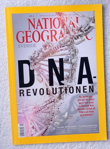 National geographic, 9/2016 – DNA-revolutionen, smitta från mygg, pälsindustri
