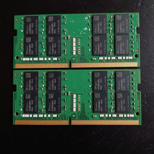 2x16GB=32gb RAM DDR4 2666MHz SODIMM Hynix Perfekt par