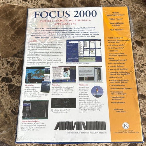 Focus 2000 CD-ROM för Windows 95, 98, 2000, NT 4.0