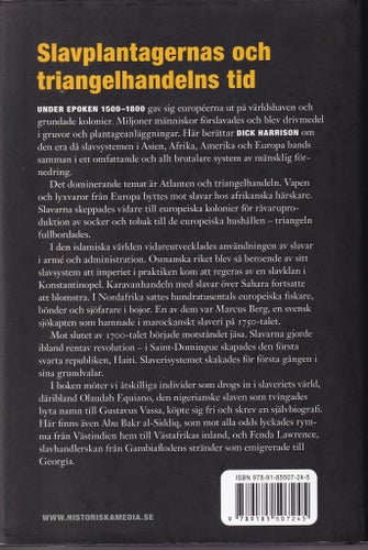 Bok Slaveri. 1500 till 1800 av Dick Harrison