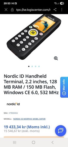 Nordic ID Handdatorer