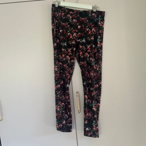ginatricot svart leggings, storlek XL