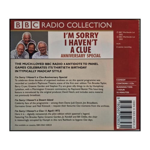 Bbc Radio Collection: I'M Sorry I Haven'T A Clue