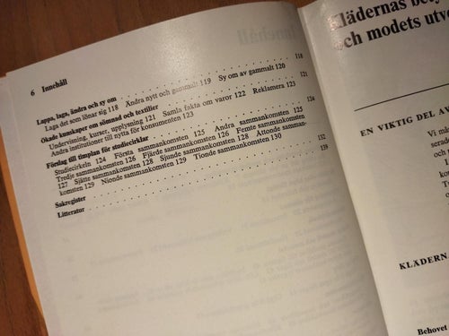 Klädsömnad - Gunnel Winka. Bok. Very Fine plus