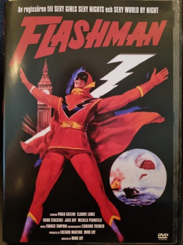 Flashman / Osynlige mannen (1967) Mino Loy med Paolo Gozlino, Claudie Lange.