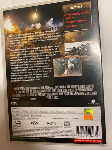 DVD The Alamo TOPPSKICK