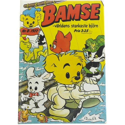 Bamse - 1977 - NR 8 - Trolleri-resa del 3