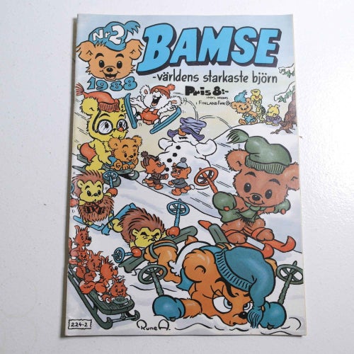 Bamse - 1988 - NR 12 - Hem till jul eller...?