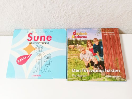 2st Ungdomsböcker Humor Ljudböcker 4CD Olsson Jacobsson Hagmar Sune mfl