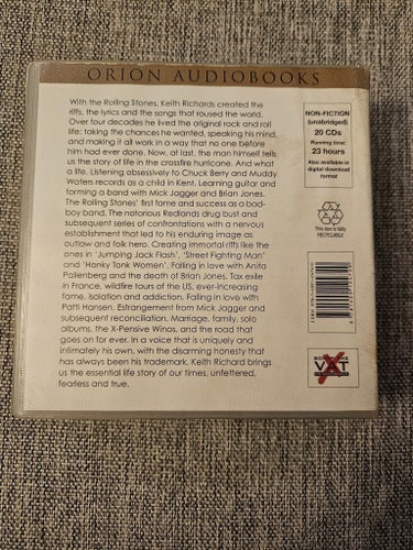 Life av Keith Richards - (Ljudbok 20 CD)