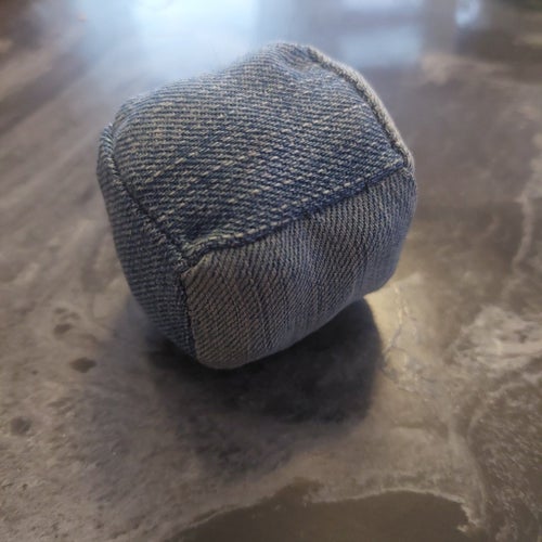 Tygkub i denim