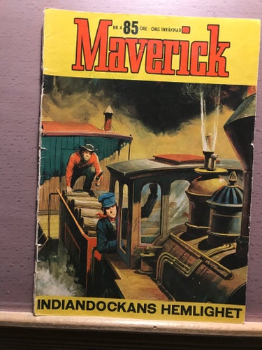Maverick Nr 4 "INDIANDOCKANS HEMLIGHET" 1964