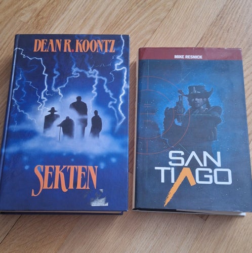 Sekten av Dean R. Koontz & Santiago av Mike Resnick