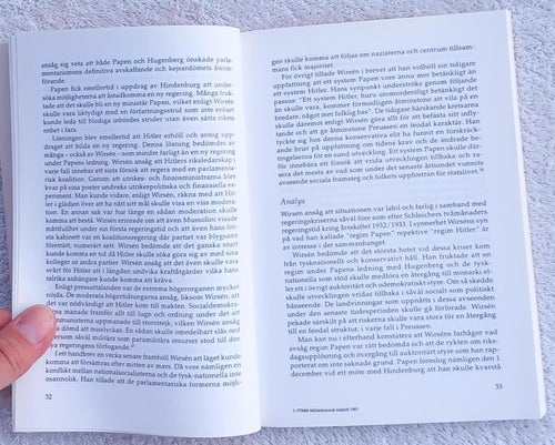 Militärhistorisk tidskrift 1997 – bl.a. diplomatrapporter från Tyskland 1933–36