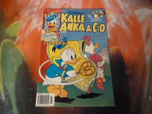 KALLE ANKA & CO, NR 37-1998, TIDNING