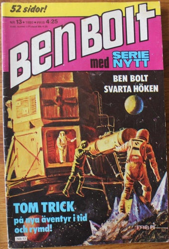 Ben Bolt med SERIENYTT 1980 NR 13