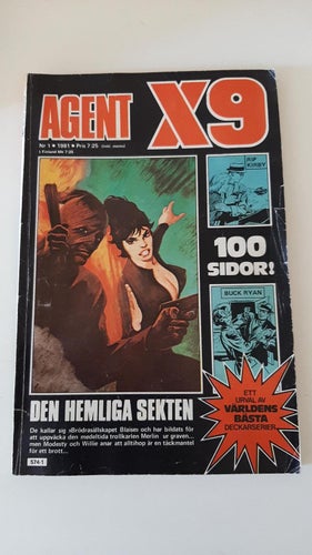 AGENT X9 NR 1 / 1981