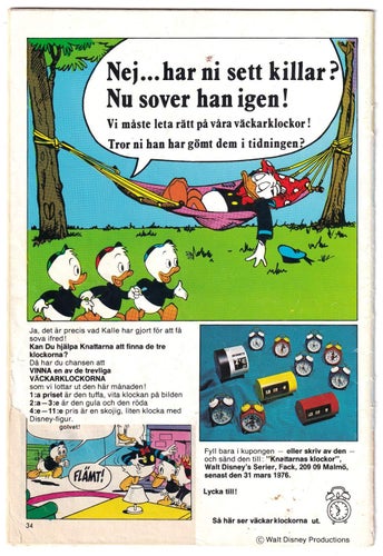 Walt Disney´s Serier 1976-3