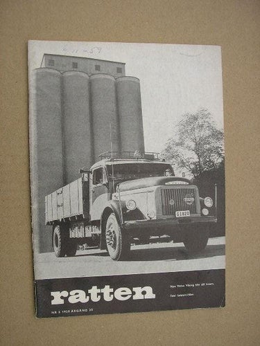 VOLVO Tidning Ratten 1959 Nr. 5