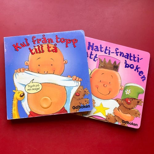 KUL FRÅN TOPP TILL TÅ + HATTI-FNATTI-HATTBOKEN Go'boken 2002
