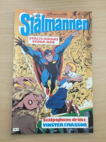 STÅLMANNEN - Nr 9 1985