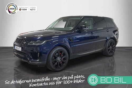 Land Rover Range Rover SPORT P400e VÄRMARE DRAGKROK BACKKAMERA SKINN