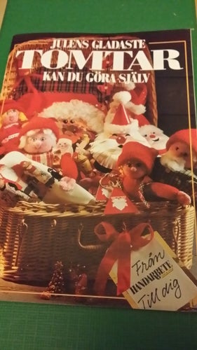 HANDARBETE häfte JUL TOMTAR