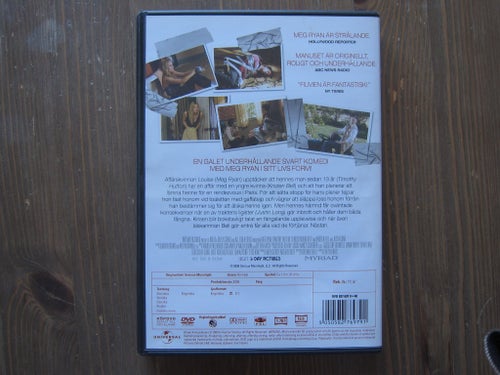 Serious Moonlight (DVD) Meg Ryan och Timothy Hutton Nyskick, svensk text