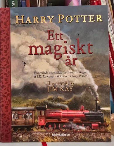 Harry Potter: Ett magiskt år av J.K. Rowling, illustrerad av Jim Kay, 2017