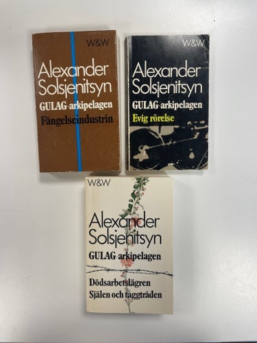 Alexander Solsjenitsyn - GULAG-arkipelagen 3 volymer