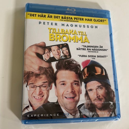 Inplastad Tillbaka till Bromma - Blu-ray