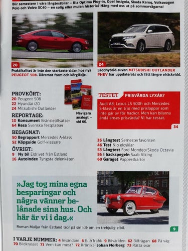 Vi Bilägare nr 10 2018: Lexus LS 500h, Audi A8 50 TDI, Mercedes S 400 d 4M Lång