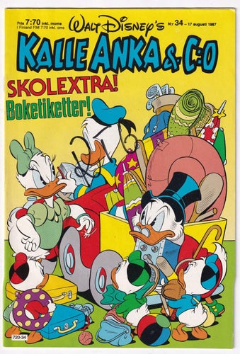 Kalle Anka 1987-34