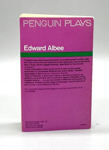 Who's afraid of Virginia Woolf? av Edward Albee