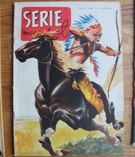 SERIEMAGASINET 1954 NR 31 med Flygbild