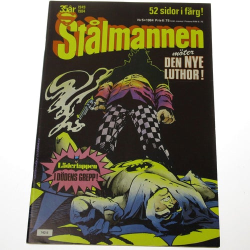 Stålmannen - 1984 - NR 5 - möter den nye Luthor!