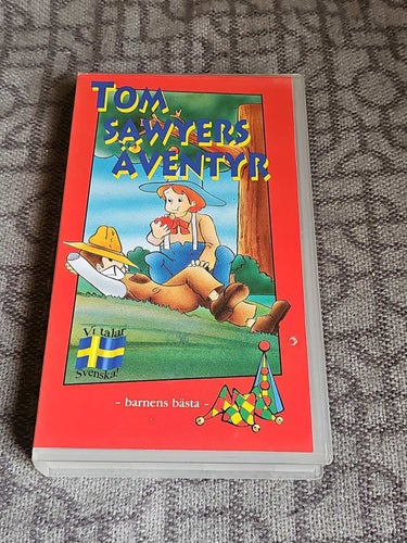 Tom Sawyers Äventyr (Sv Tal) VHS