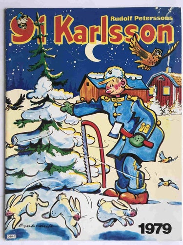 91:an Karlsson Julalbum 1979: VG-FN variant 7:75