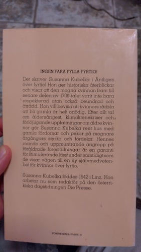 Äntligen över fyrtio av Susanna Kubelka Feminism