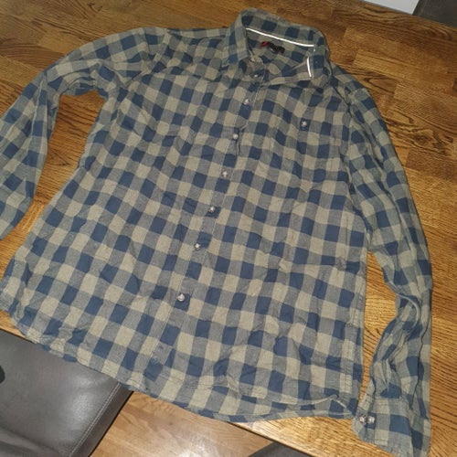 Herr ruttig långärmad skjorta *Dressman* storlek L