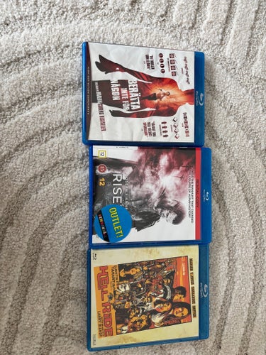 Blu-ray-filmer: Berätta inte för någon, Rise, Hell Ride