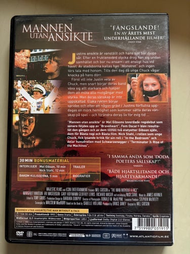 Mannen utan ansikte (DVD)